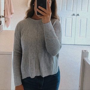 Grey Hollister Sweater